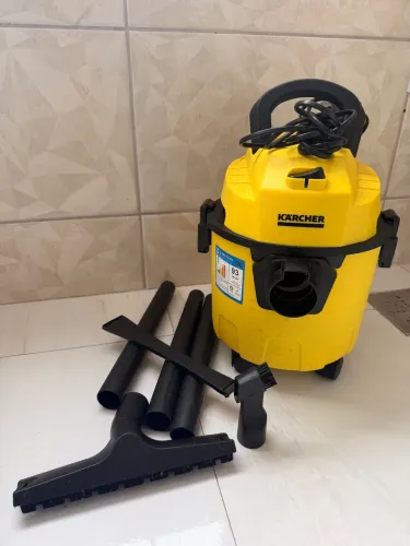 Aspirador WDL 1 Karcher 3 em 1 - Aspira Pó e Água + Função Soprador