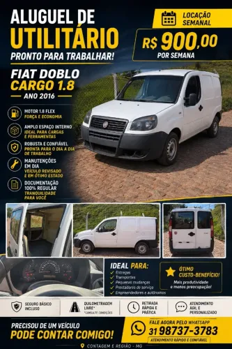 Fiat Doblo Cargo 1.8 MPI Fire Flex 8v/16v 4P 2016