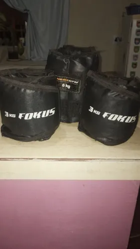 Kit caneleira 2 de 3kg e 1 de 6kg