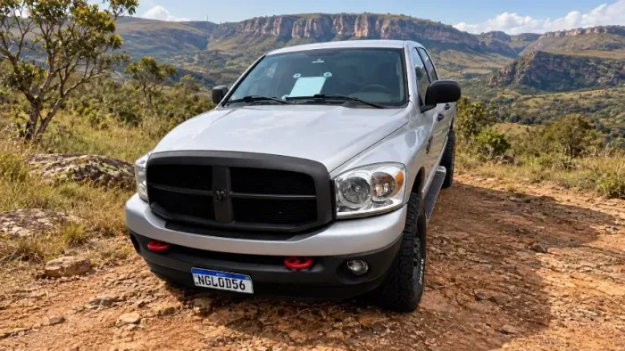 Dodge RAM 2500, cabine dupla. Impecável.