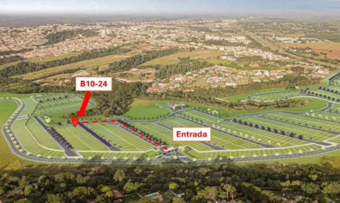 Terreno de 200m² no Condomínio Fechado Reserva dos Ipês - Boituva