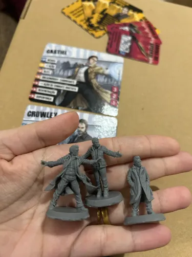 Pack 3 Supernatural de resina- fiel ao oficial