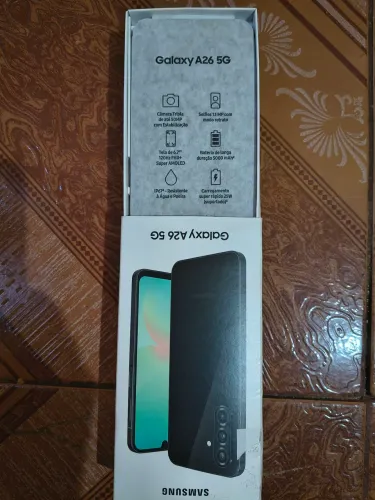 Samsung A26 5G Novo na caixa
