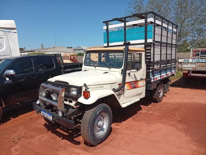 Toyota Band.Jipe Cap.de Aço Chas. Longo Diesel 1995