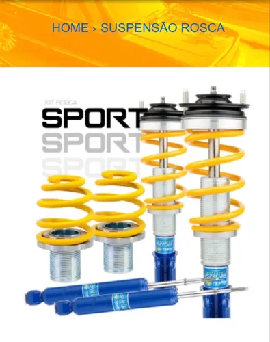 Suspençao de rosca tebão Sport , C3 e outros