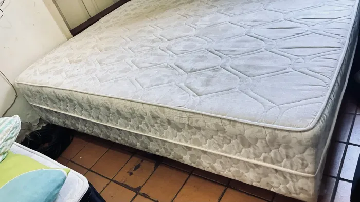 Cama box casal conjugada