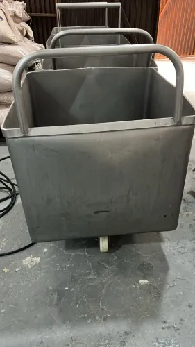 Carrinho de Massa Inox