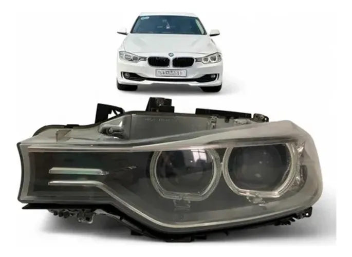 Farol Bmw 320i Led Xenon Esquerdo 2013 A 2016 Original Esquerdo/motorista