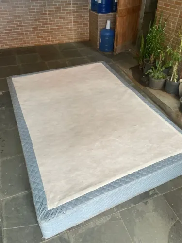 Base Box Cama Casal 1,38m x 1,88m + Cabeceira 