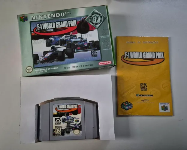 F1 World Grand Prix Nintendo 64 original