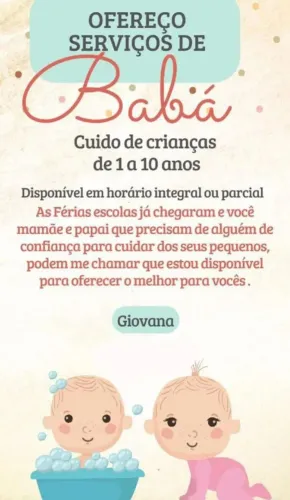 Servicos de babá