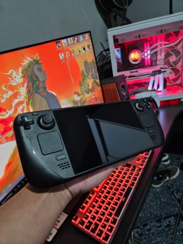 Steam deck 512gb 99%!! Extremamente novo