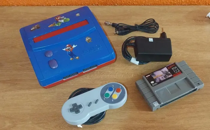 ? Super Nintendo Baby Personalizado Mario - R$ 330