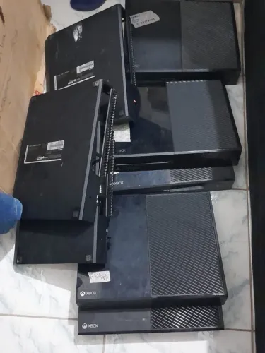 Carcaças Gabinetes Original Xbox One Fat Preto