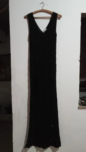 Vestido de tricô