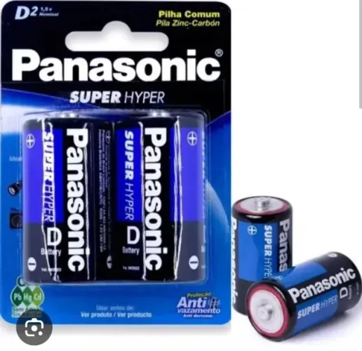 Pilha Panasonic grande 