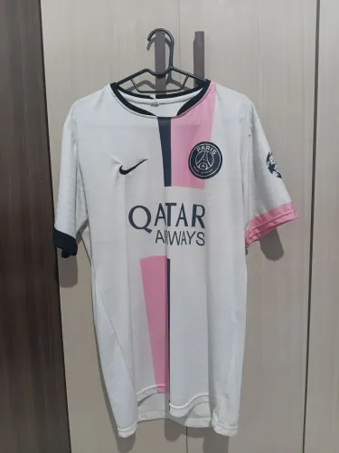 Camisa Psg 21/22 Rosa Mbappe