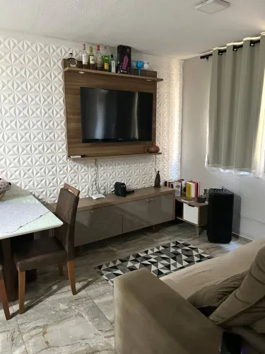 Apartamento à venda de 02 dormitórios no condomínio Villa Germânica, bairro Santos Dumont,
