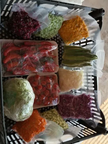 Verduras a vácuo por encomenda
