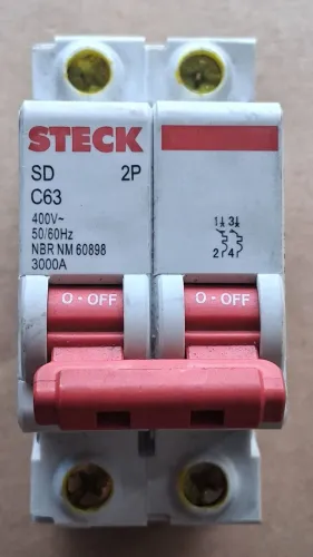 Djuntor Steck Bipolar SD 2P C63 3kva