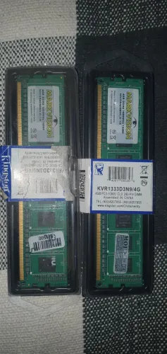 MEMÓRIA RAM 8GB GDDR3 - 2 PENTES 4GB