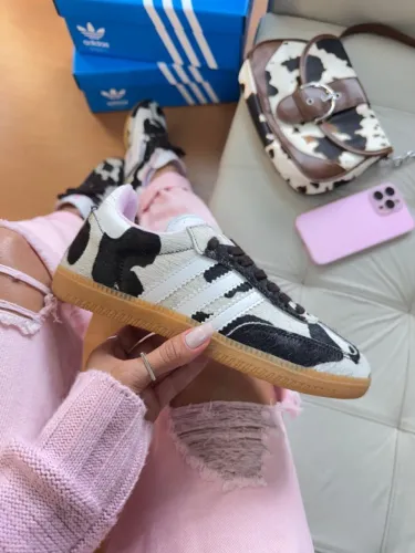 Adidas Samba OG Prime Couro / Animal Print Feminino