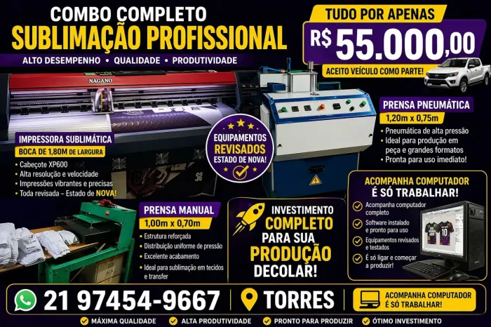 Plotter equipamentos completo.