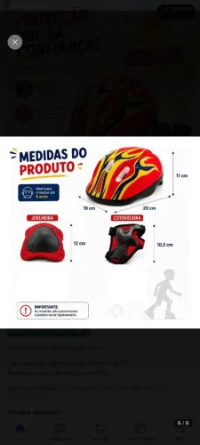 Capacete infantil