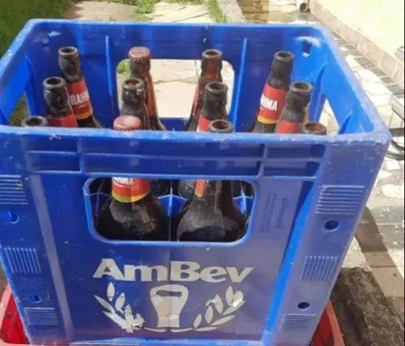 Engradado de cerveja AMBEV
