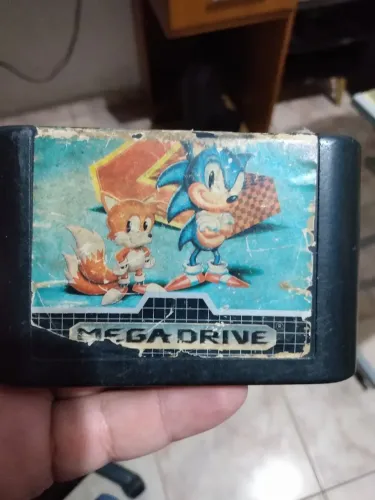 Sonic 2 Original TEC TOY Mega Drive Aceitamos OLX PAY 