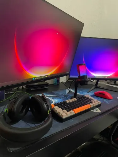 PC gamer completo roda tudo 2 monitores 