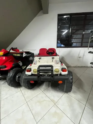 Carrinho Elétrico Peg-Pérego Gaucho 2 Lugares 12V + Bateria Nova