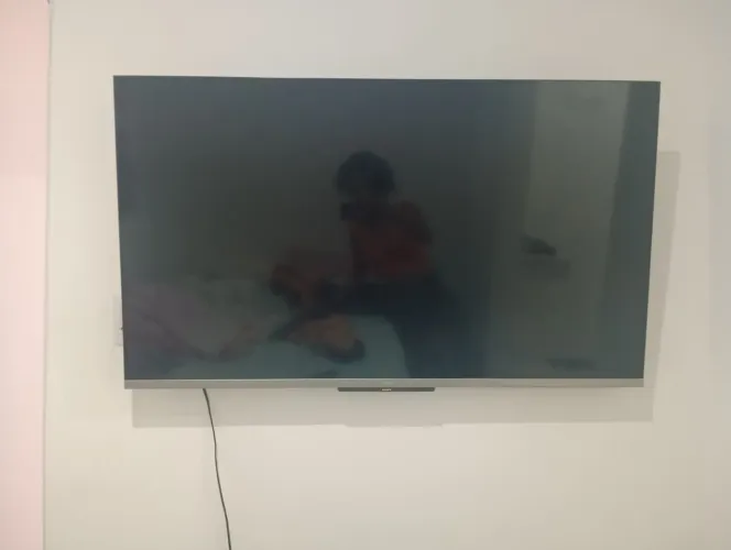 Tv de 50 polegadas, sem ligar