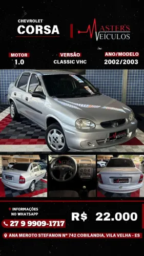 Chevrolet Corsa Sed.wind 1.0/millenium/classic VHC 2003