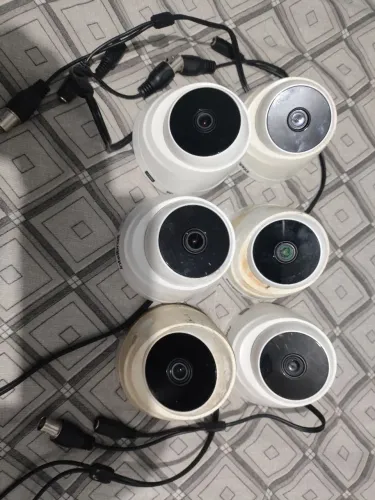 Kit 6 Unid. Câmera Intelbras vhd1120 usado