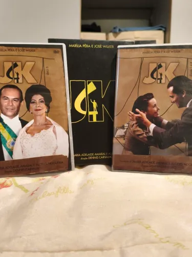 JK minissérie em DVD