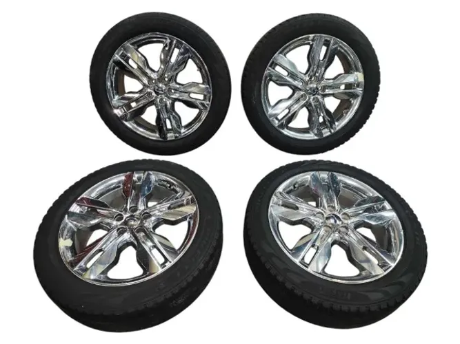 Jogo De Roda Aro 20 245/50 Ford Edge 3.5 Limited 4x4 2013