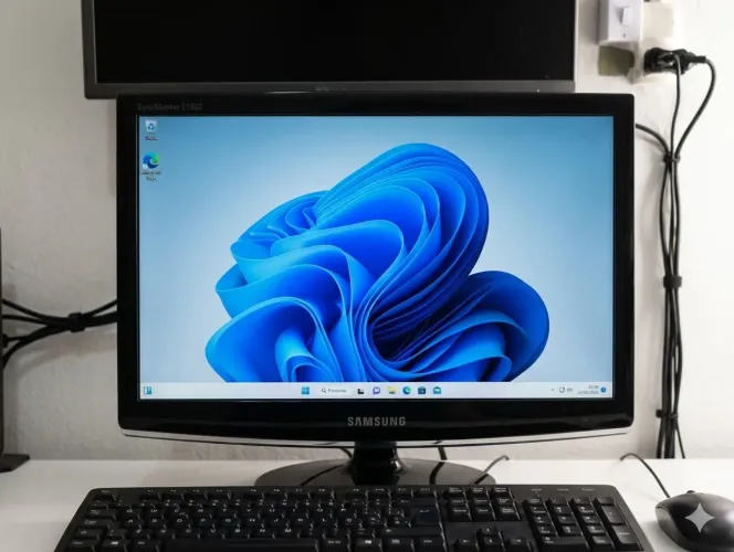 MONITOR TV com 20 polegadas. Entrada DVI,VGA, HDMI E ANTENA 