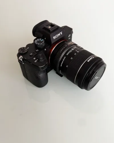 Sony Alpha A7 III + Metabones ef e mount T
