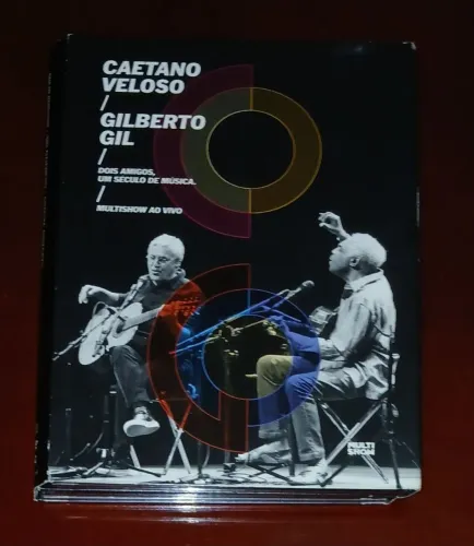 Cd Duplo + Dvd Caetano Veloso e Gilberto Gil