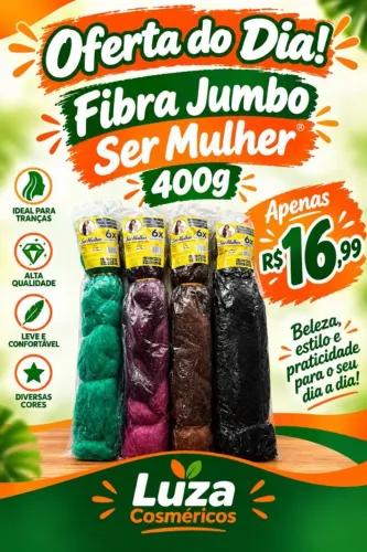 Fibra Jumbo Ser Mulher 400g