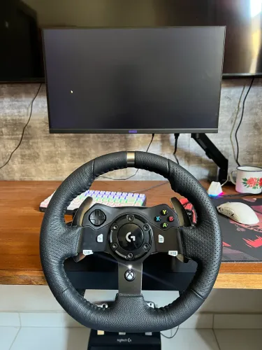 Vendo ou troco simulador Logitech G920 em placa De Vídeo com volta minha