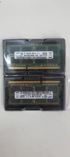 2 peças DDR3 4gb Notebook Samsung 1333mhz 10600S 1,5v