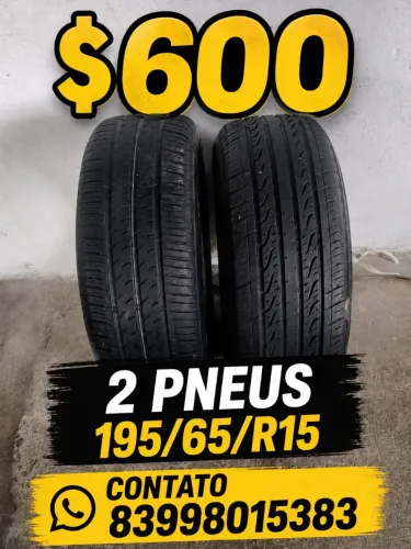 2 PNEUS 195/65/R15