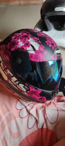 Capacete peels usado poucas vezes