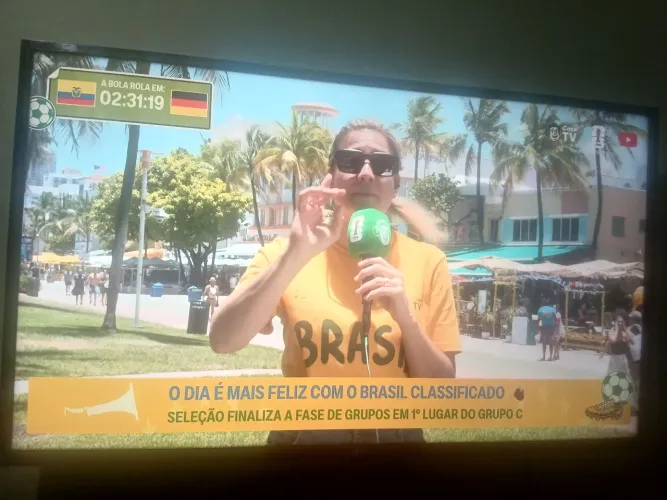 Televisão 49 polegadas sem marcas de uso 