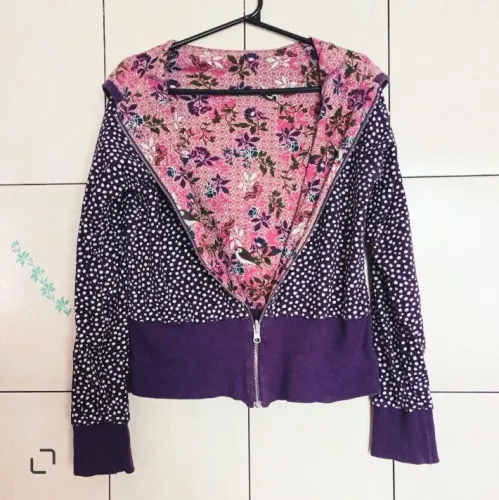 Agasalho feminino dzarm tamanho 16