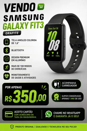 Relogio Samsung Fit 3
