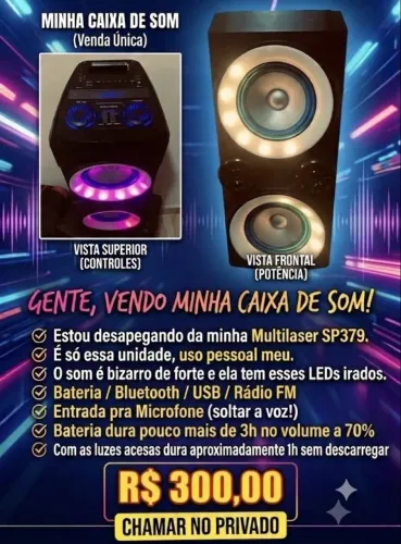 caixa de som