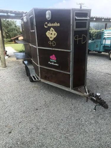 Carretinha para 2 cavalos 